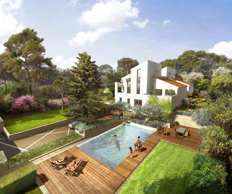 Villa luxueuse de 16 logements neufs haut de gamme Marseille 13012, VILLA SOLAL